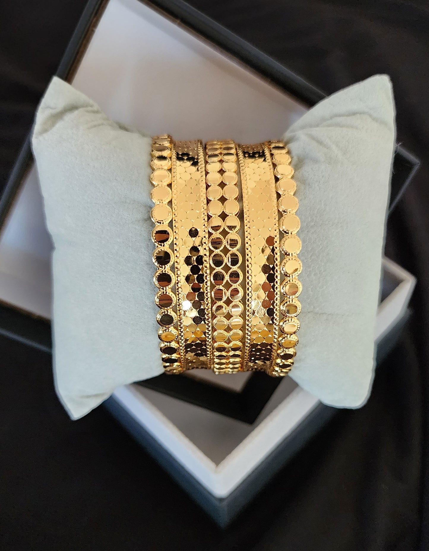Aurelia Gold Plated Bracelet Set