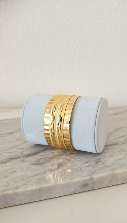 Imperial Gold Plated Bracelet Set