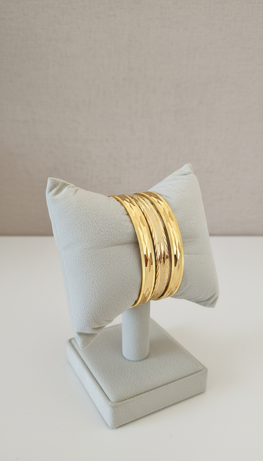 Aurea Gold Plated Luxury Bracelets