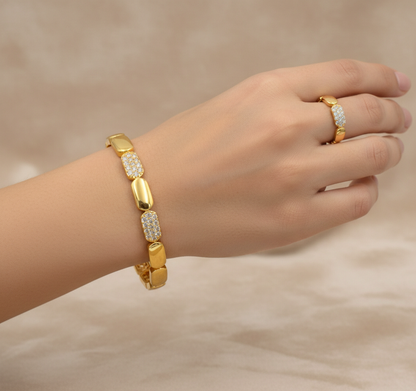 Lumière Sparkle Bracelet & Ring Set