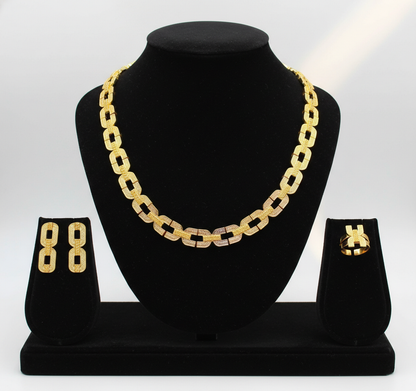 Hidra Gold Radiance Jewelry Set