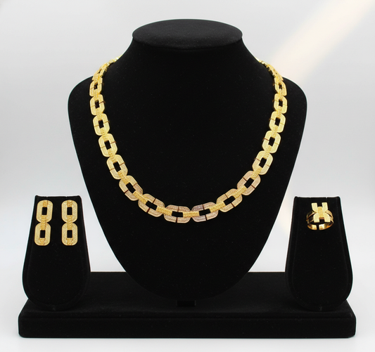 Hidra Gold Radiance Jewelry Set