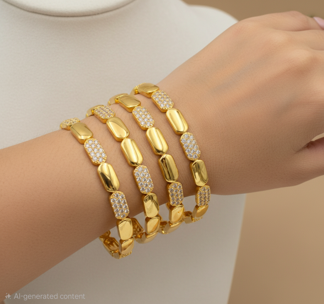 Lumière Sparkle Bracelet & Ring Set