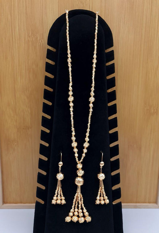 Lumière Gold-Tone Elegant Jewelry Set