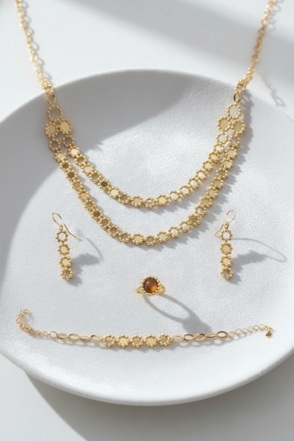 Celestial Bloom Jewelry Set