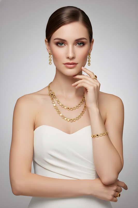 Celestial Bloom Jewelry Set